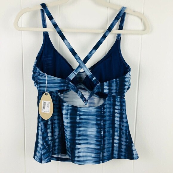 Prana Womens Marina Tankini Top UPF 50+ Size 34D - Picture 4 of 8